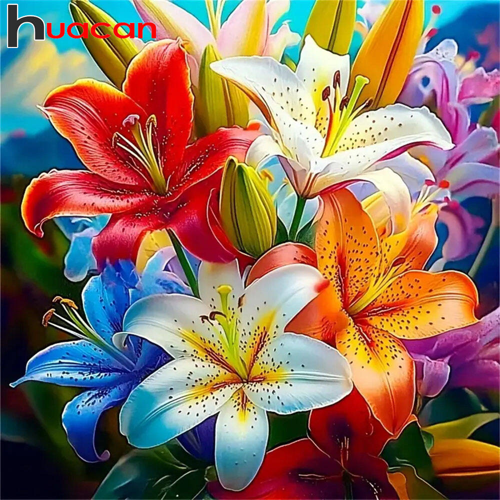 Resin Art Wallpaper - Huacan 2025 다이아몬드 그림, 돌고래 하늘