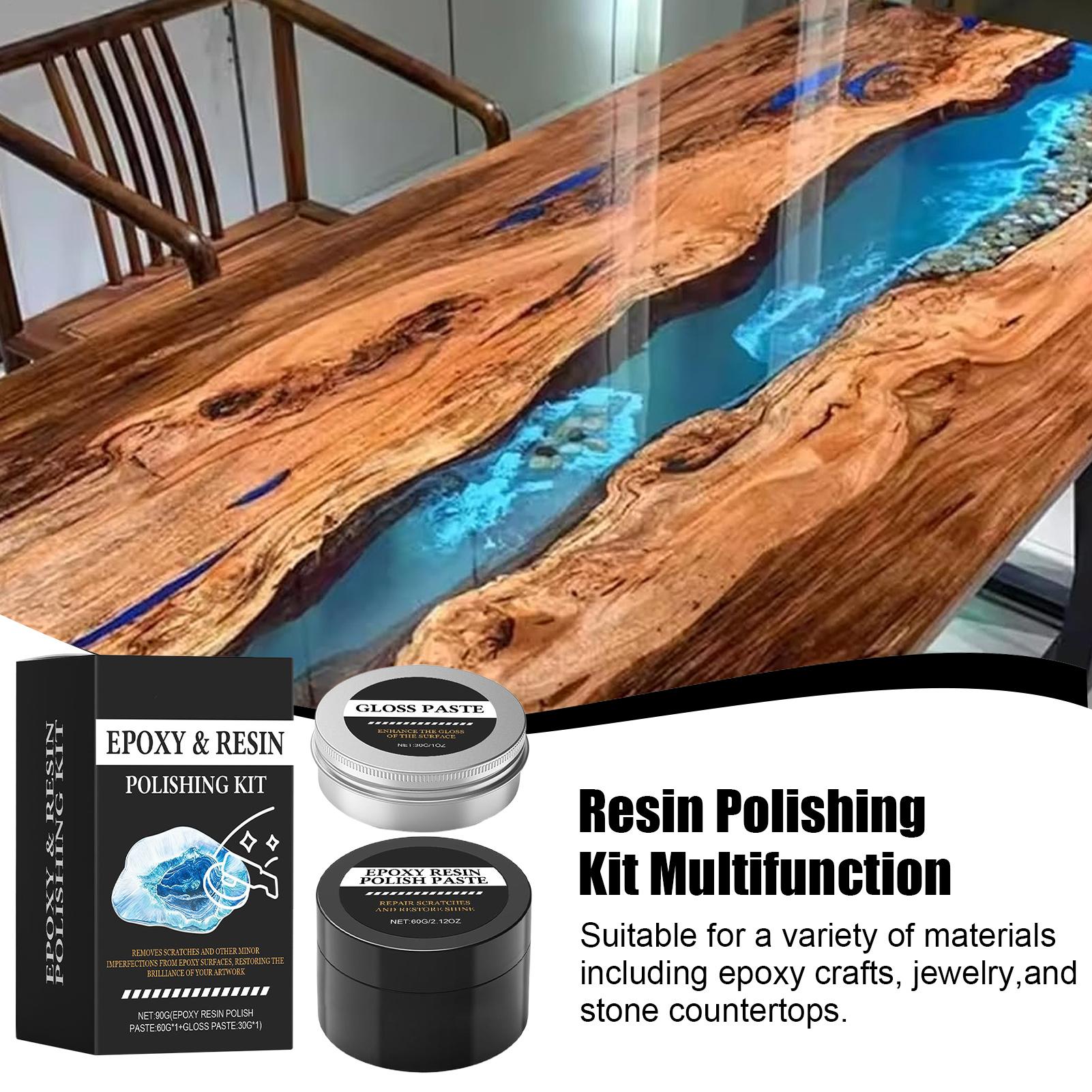 Resin Art Kit For Beginners - 에폭시 레진 연마 키트 - 광택을