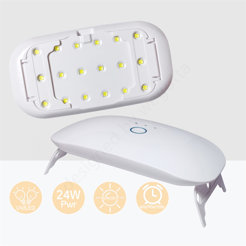 Uv Lamp Nail Resin - 젤 네일용 24W USB 충전식 UV