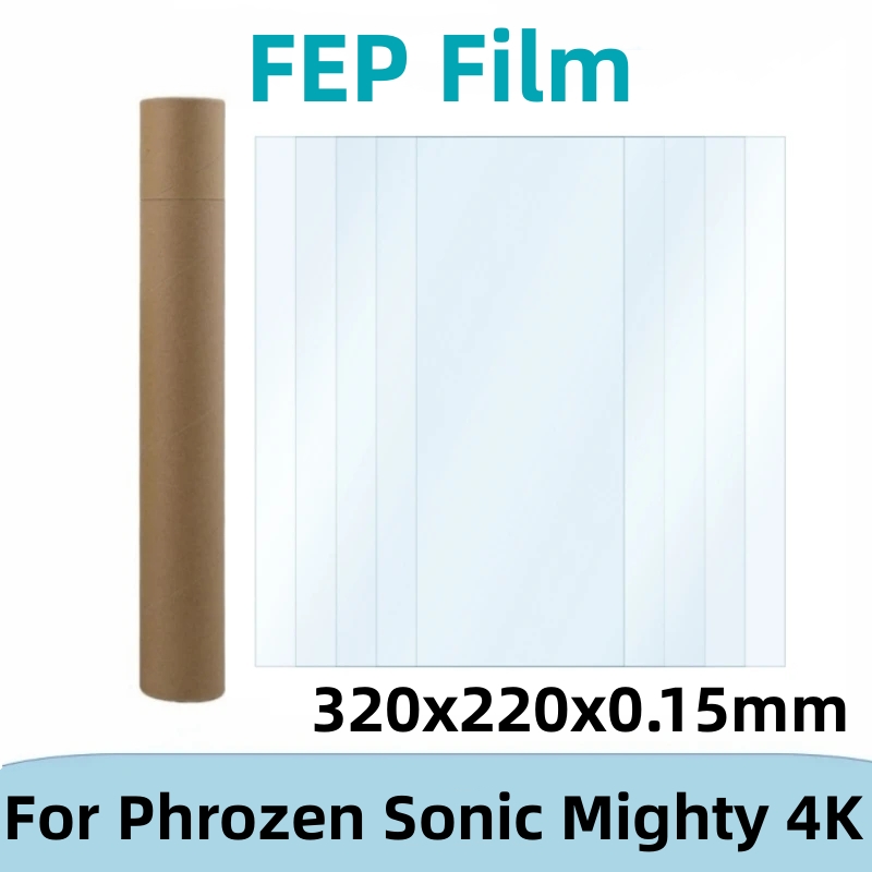 Resin Art Pro - 5개 FEP 필름 320x220x0.15mm Phrozen Sonic
