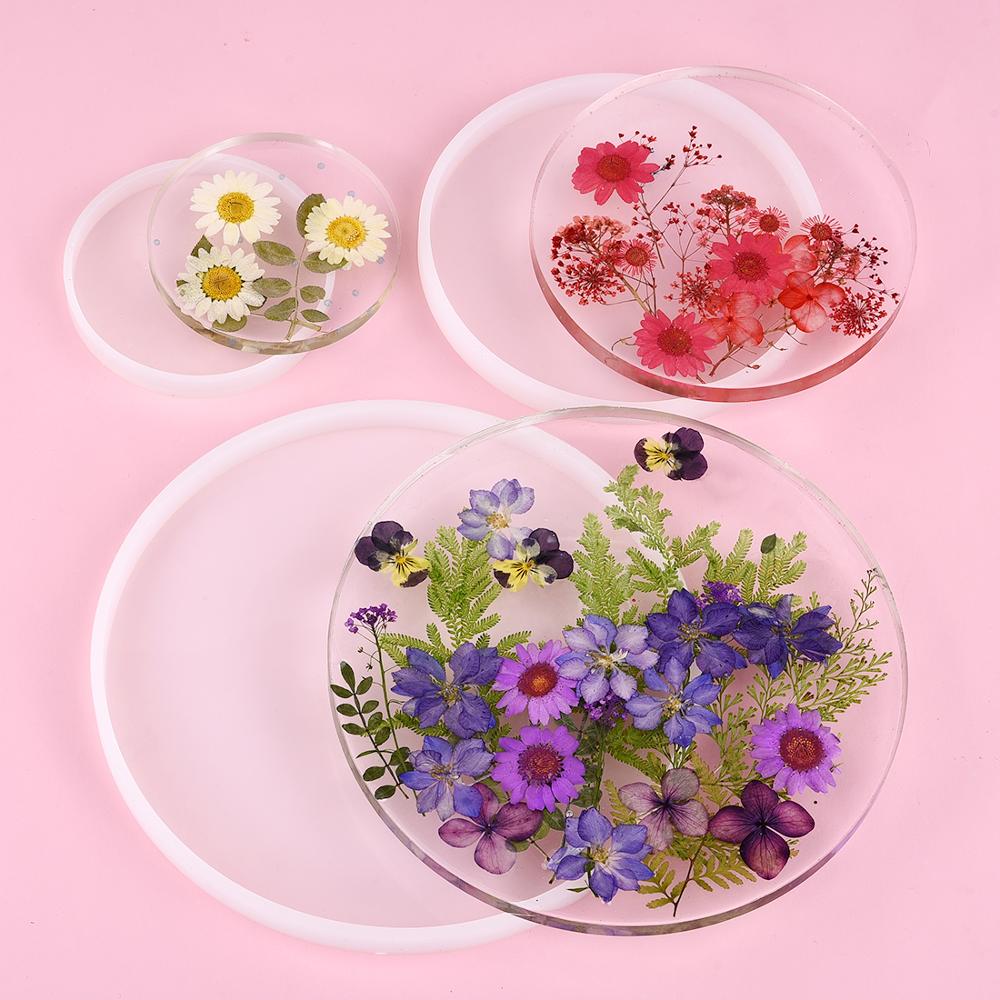 Coaster Mold Square - 둥근 사각형 직사각형 모양 코스터 기본
