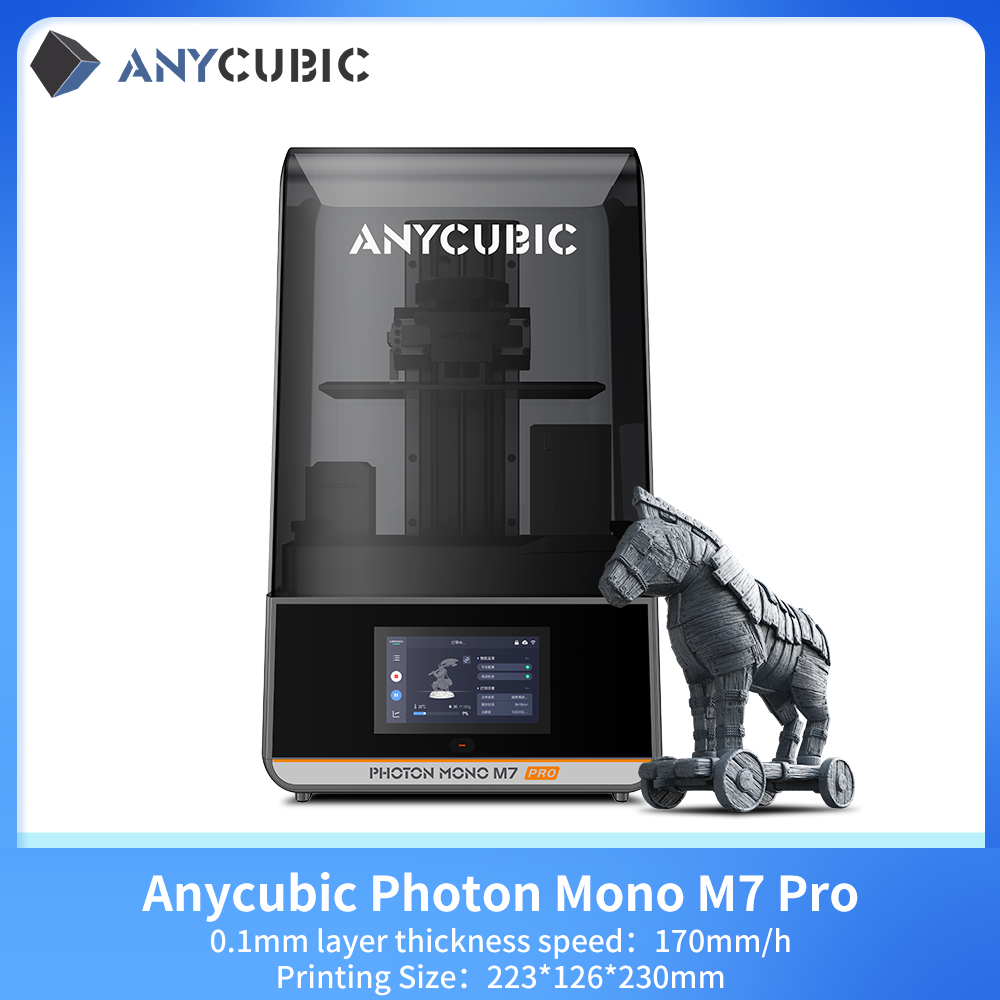 ANYCUBIC Photon Mono M7 Pro UV - Resin Art Pro 리뷰 및 가격