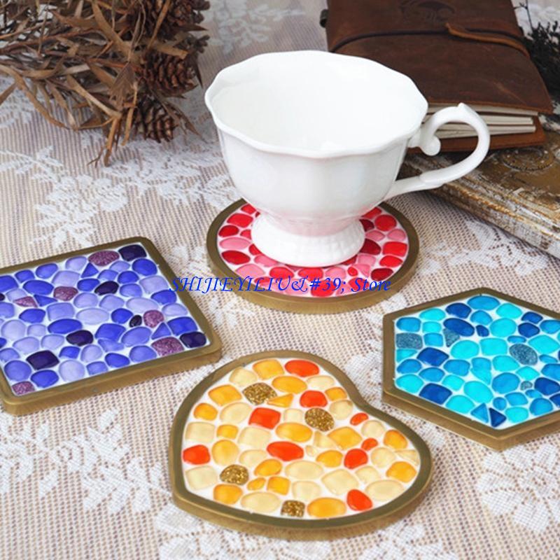 수지 주조 에폭시 수지 금형에 대한 E21F 코스터 금 - Coaster Mold Square 리뷰 및 가격