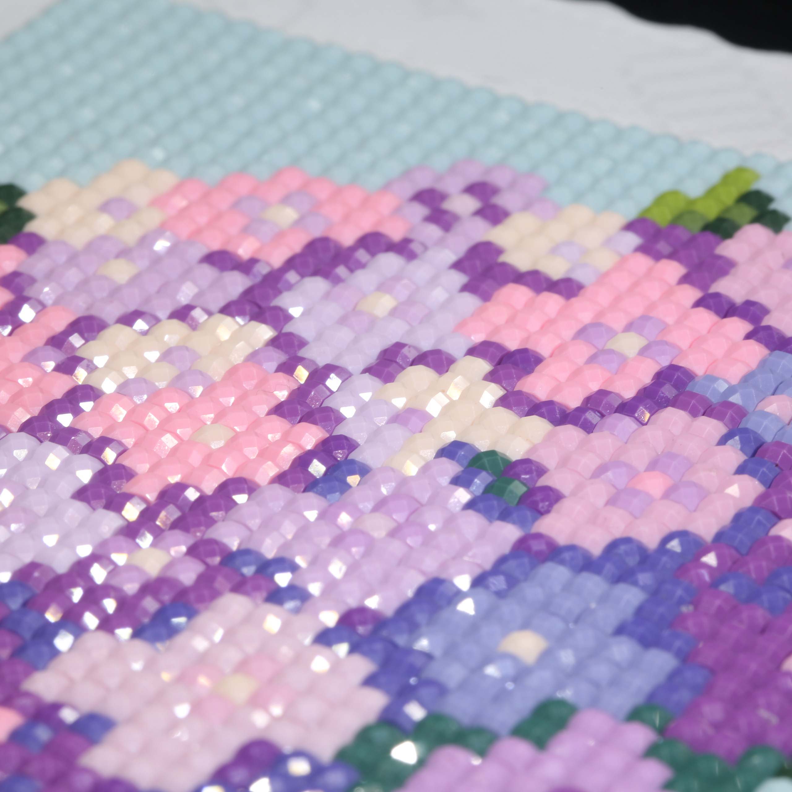 미니젬 ®   보라색 수국 5D 다이아몬드 페인팅 키트 - Resin Art Kit For Beginners 리뷰 및 가격
