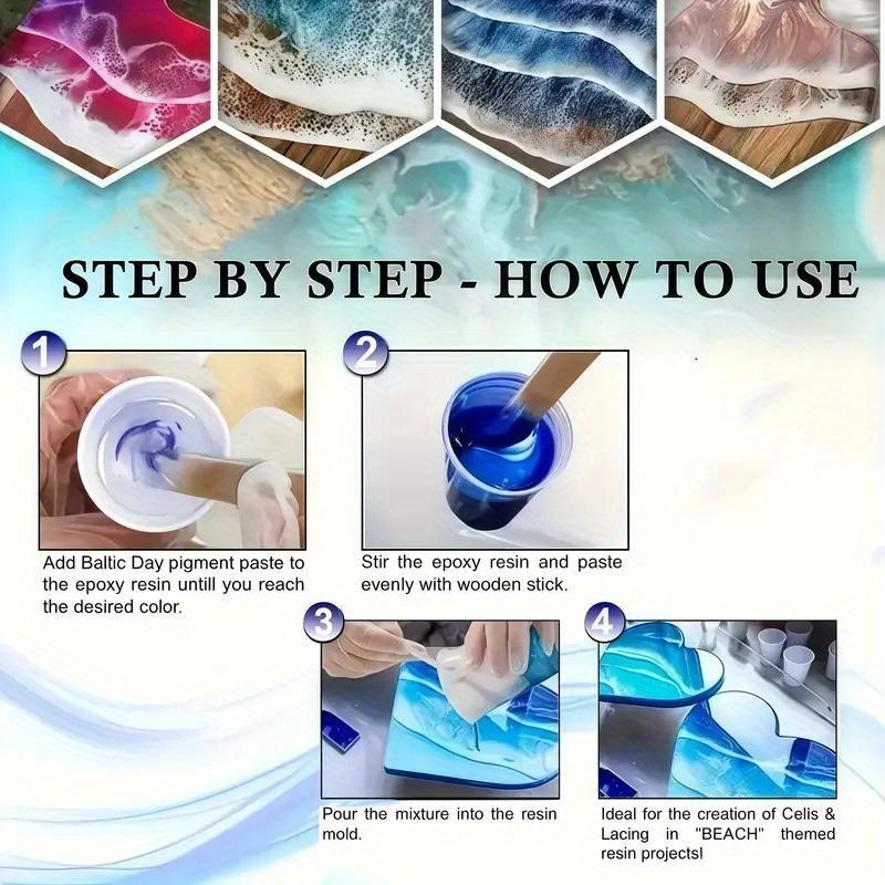 24가지 색상/8가지 색상, 각 5그램. 다양한 색상의 - Resin Dye Opaque 리뷰 및 가격