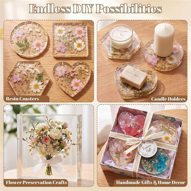 [ABFI!】 DIY 에폭시 아트 공예용 수지 몰드 - - Coaster Mold Square 리뷰 및 가격