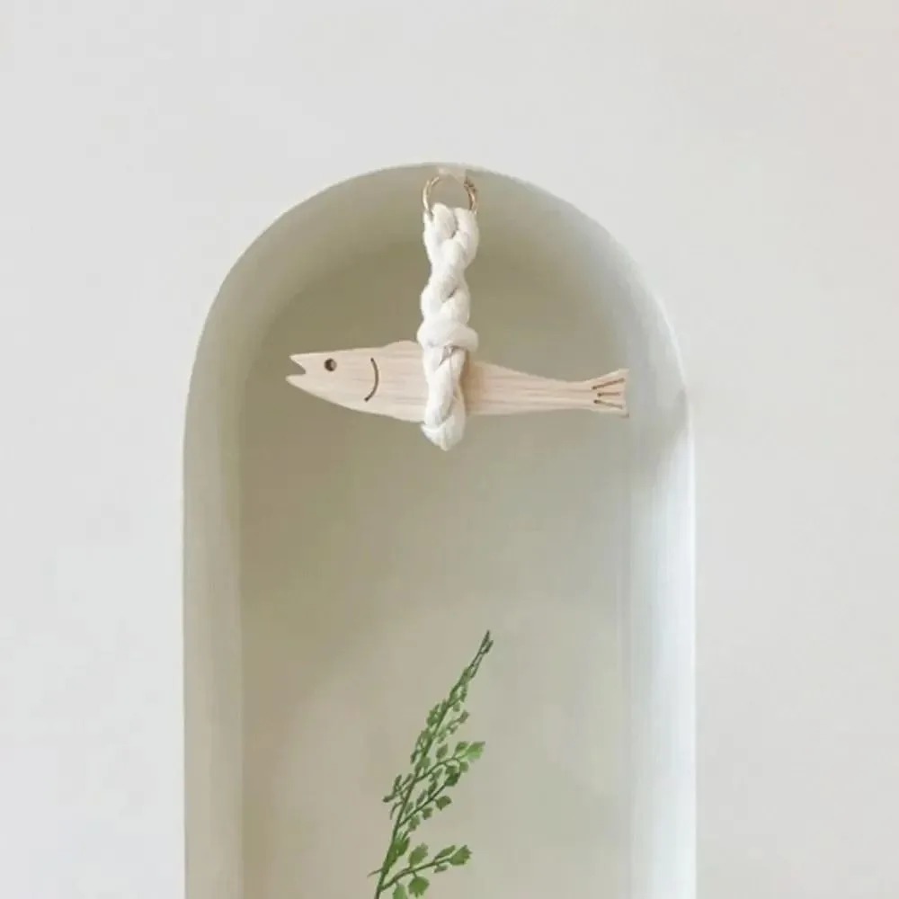 가벼운 나무 물고기 모양 자동차 장식품(벨 포함) 초박 - Resin Art For Anniversary Gift 리뷰 및 가격