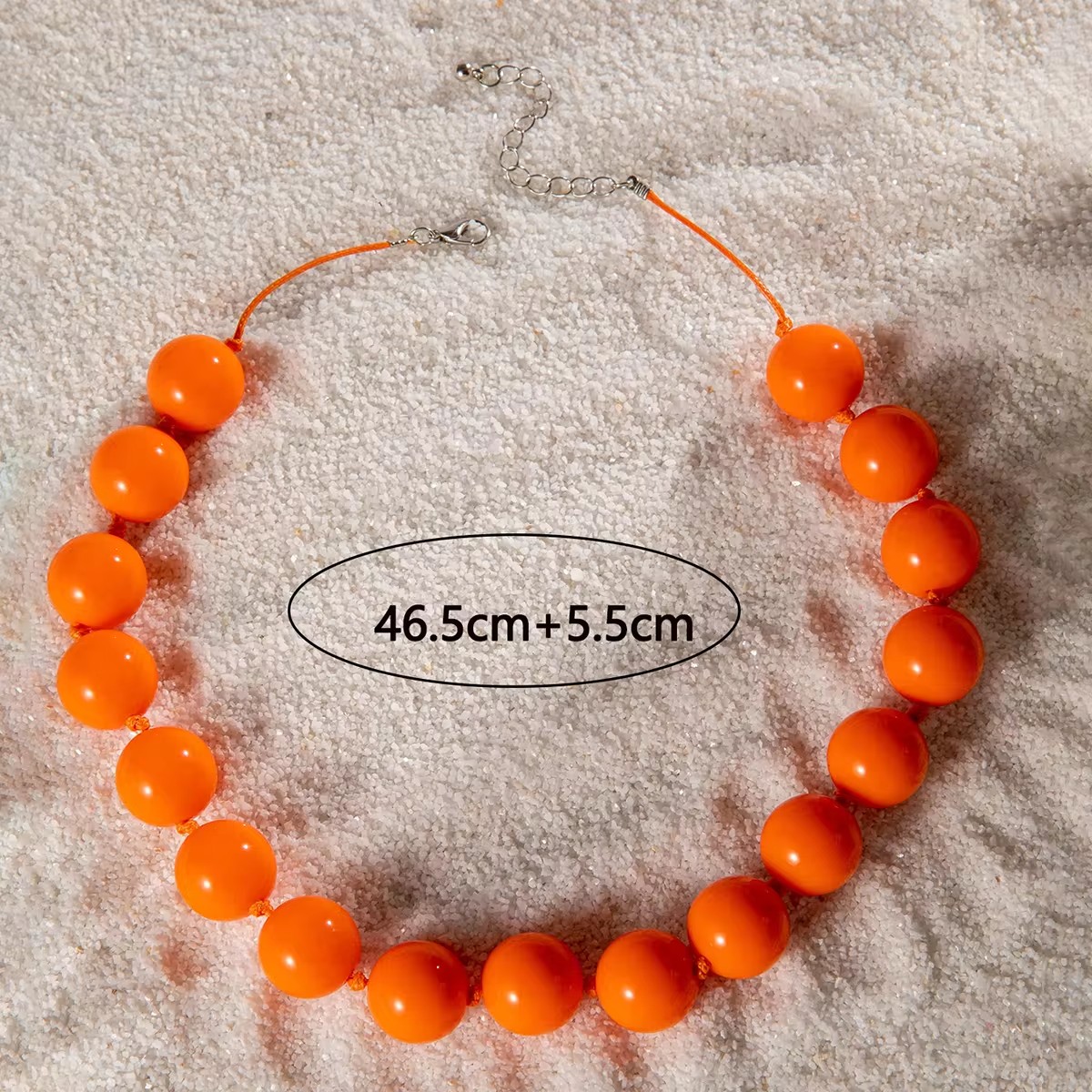 Tocona 여성을위한 새로운 다채로운 큰 구슬 초커  - Resin Art Necklace 리뷰 및 가격