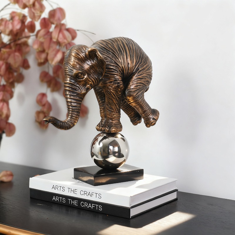 화려한 그래피티 코끼리 조각상 레진 동물 피규어 모던  - Resin Art For Anniversary Gift 리뷰 및 가격