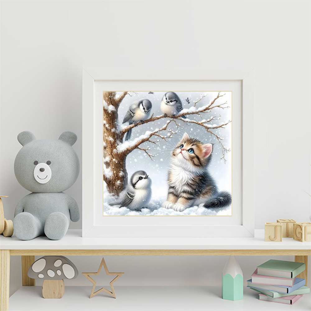 에버샤인 고양이 다이아몬드 모자이크 동물 DIY 그림  - Resin Art Wallpaper 리뷰 및 가격