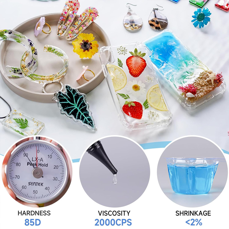 업그레이드된 UV 송진 하드 스타터, 하드 타입 크리스 - Resin Art Kit For Beginners 리뷰 및 가격