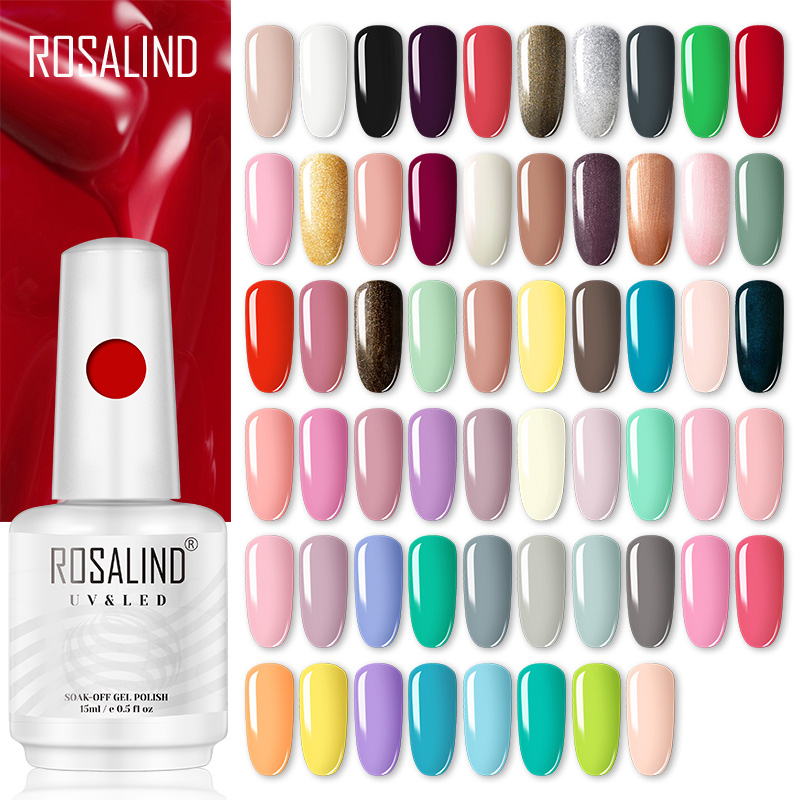 로잘린드 네일 글루 15ML 유리병 네일 폴리쉬 누드  - Uv Lamp Nail Resin 리뷰 및 가격