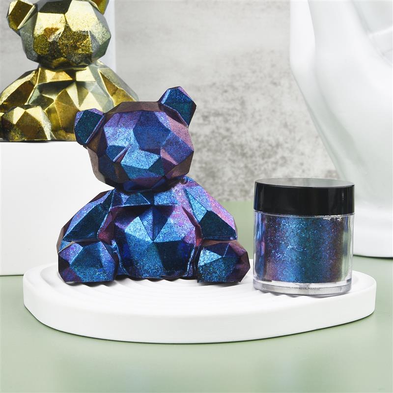 거울 카멜레온 수지 안료 반짝이 매직 변색 진주 빛 파 - Resin Dye Opaque 리뷰 및 가격