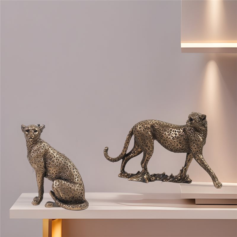 프로 모던 레오파드 레진 조각상 미니멀리스트 팬서 동상 - Resin Art Pro 리뷰 및 가격