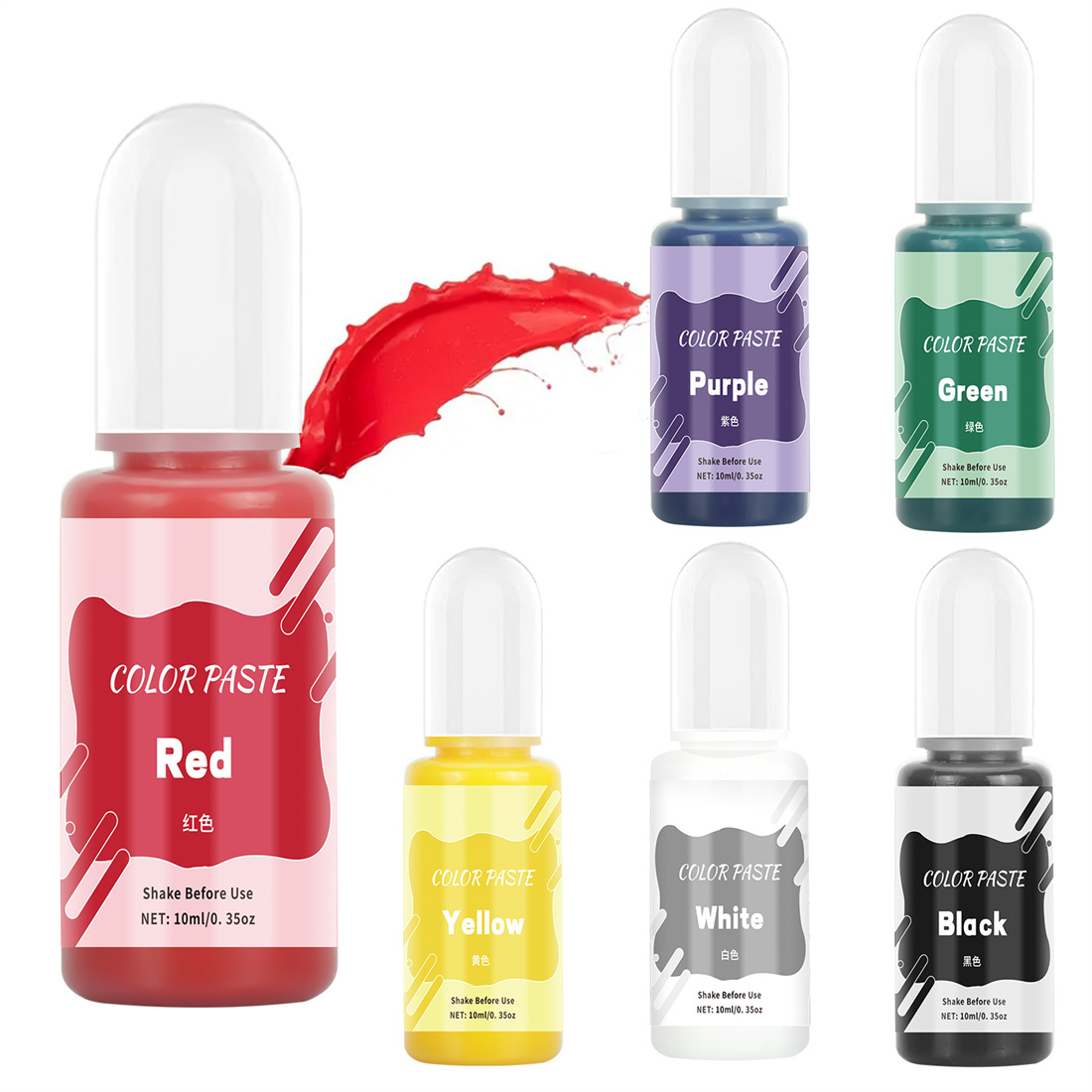10ml 솔리드 컬러 페이스트 고농축 안료 염료 DIY - Resin Dye Opaque 리뷰 및 가격