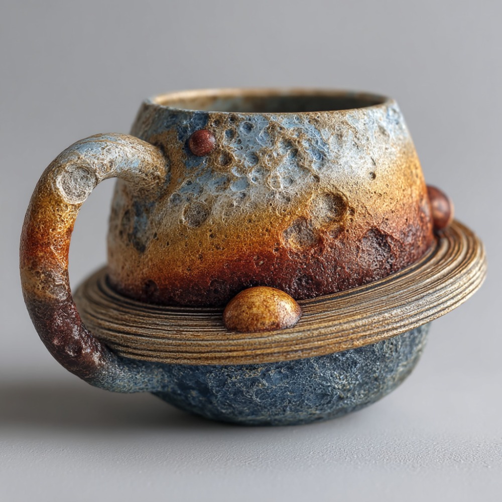 새로운 크리스탈 지오드 레진 아트 머그컵 대형 커피잔  - Resin Art Geode 리뷰 및 가격