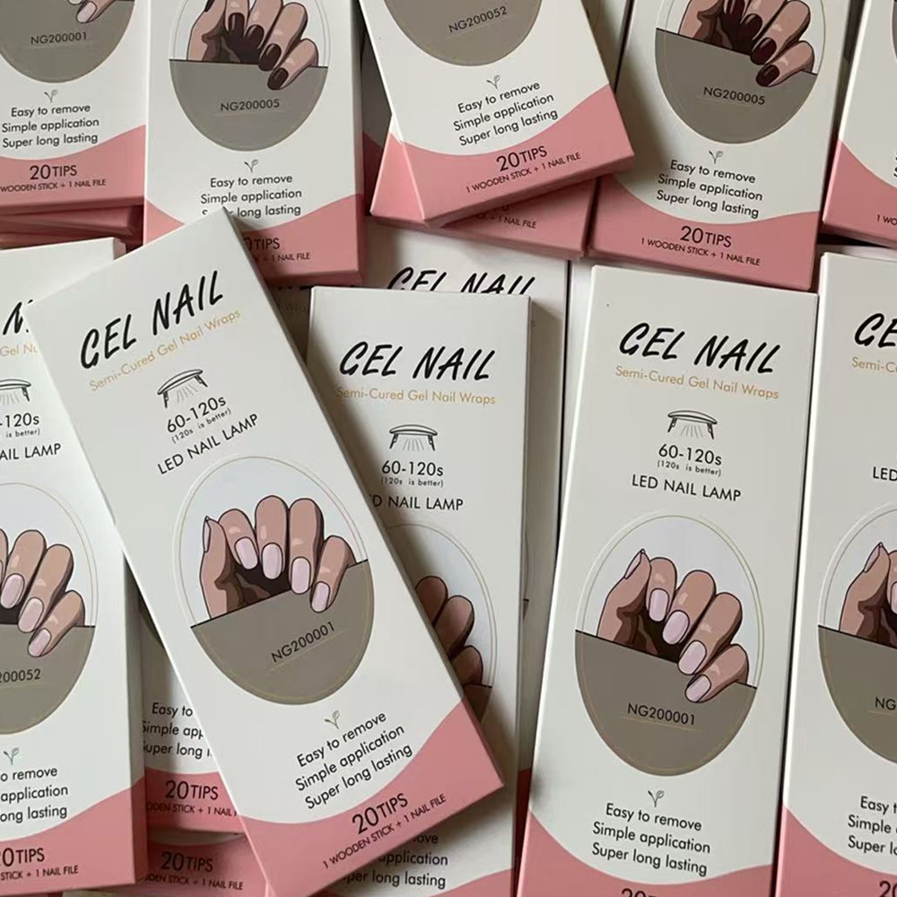 후이지 프렌치 젤 네일 스트립 패치 슬라이더 접착 방수 - Uv Lamp Nail Resin 리뷰 및 가격