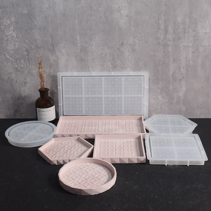저장 트레이 실리콘 몰드 DIY 원형 사각형 코스터 콘 - Coaster Mold Square 리뷰 및 가격