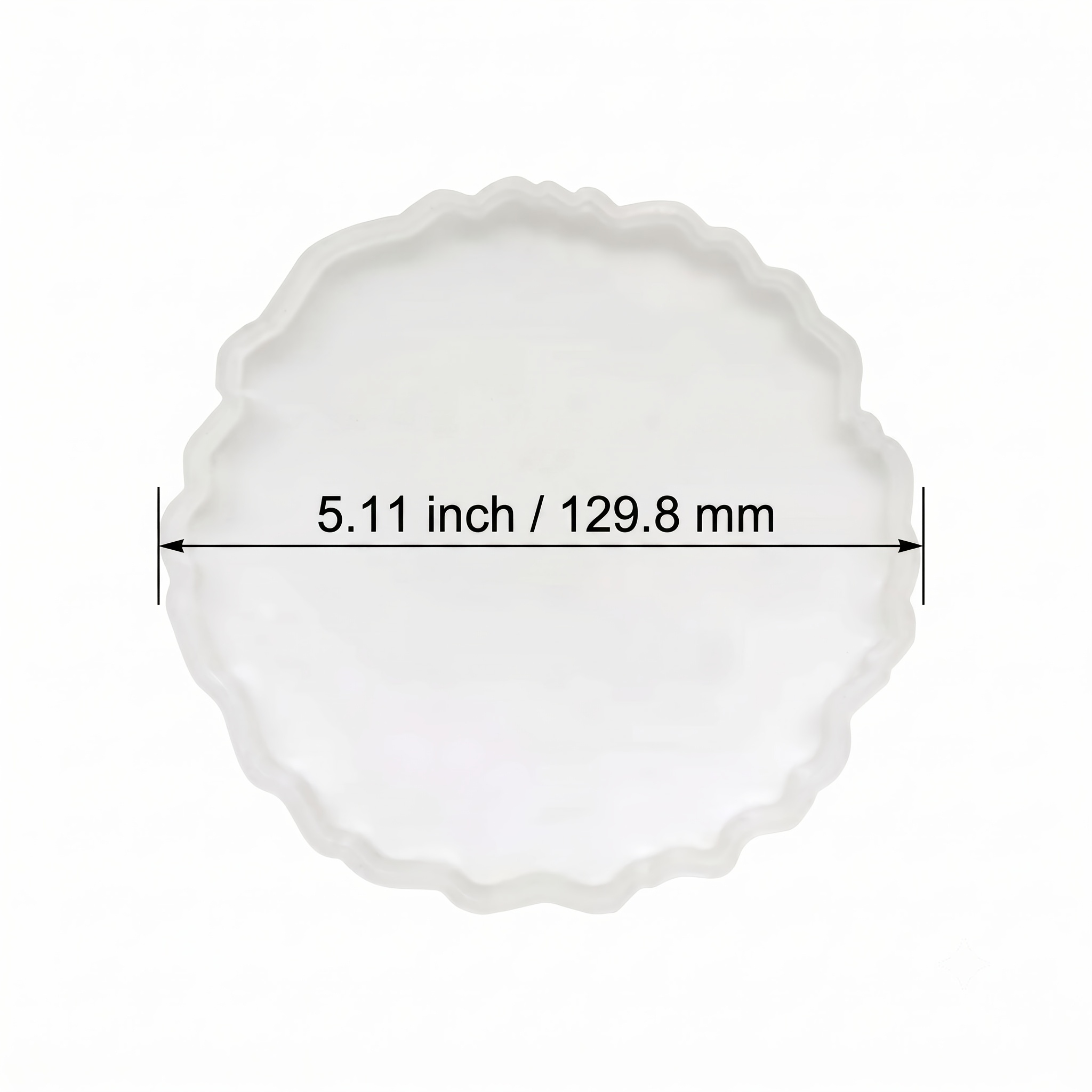 6개입 불규칙한 모양의 마노 지오드 코스터 실리콘 몰드 - Resin Art Geode 리뷰 및 가격
