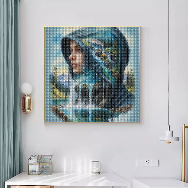 SDOYUNO Diy 5d 판타지 여성 다이아몬드 페인 - Resin Art Wallpaper 리뷰 및 가격