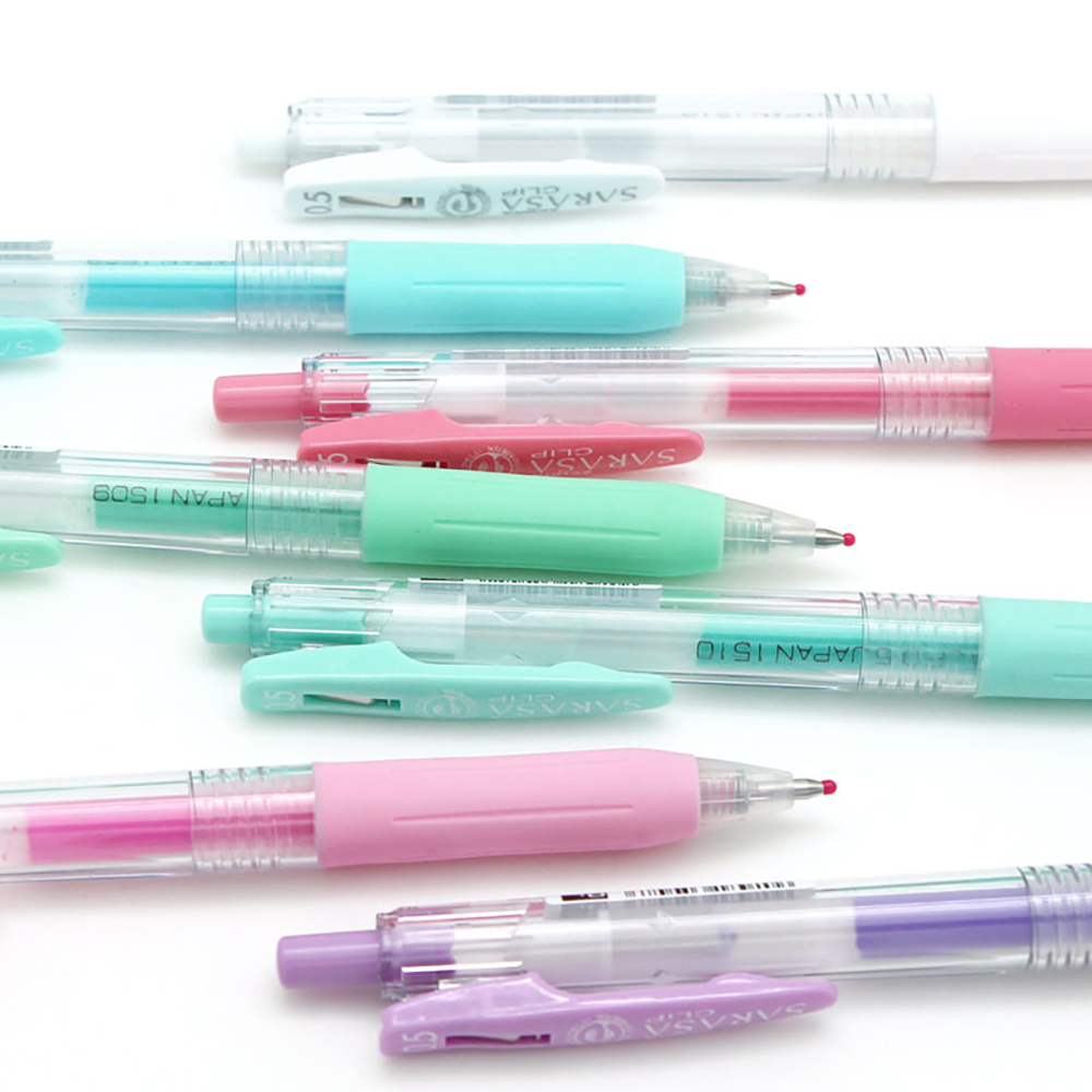 일본 Zebra 젤 잉크 펜 SARASA 밀크 컬러 프 - Zebra Pen Mildliner 리뷰 및 가격